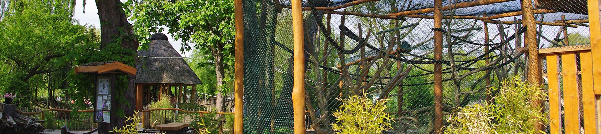 Enclosure in the Greifswald zoo